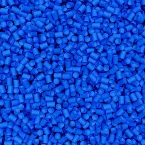 mavi granül plastik